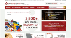 Desktop Screenshot of lawbooksforless.com
